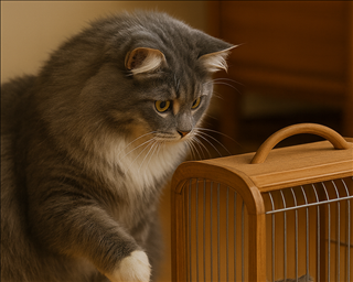 КАК МУРЧИНАНДРО-БАРСИК ОБУЧАЛ МЫШОНКА ИСКУССТВУ СКРЫТНОСТИ, А ПОТОМ НЕМНОЖЕЧКО ПРИРЕВНОВАЛ.